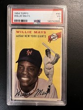 1954 Topps - Willie Mays #90 PSA 3