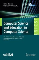 Tanya Zlateva (U. A.) | Computer Science And Education In Computer Science | Xii