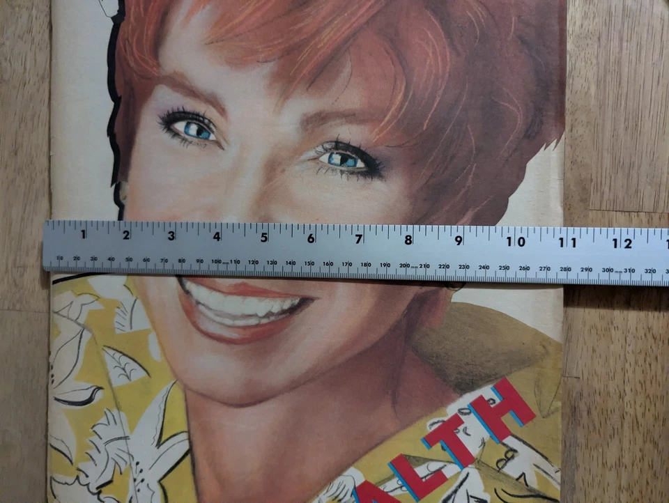 Andy Warhol  INTERVIEW Magazine SHIRLEY MACLAINE Cover - April 1985 LOOSE COVER - Image 3 of 4