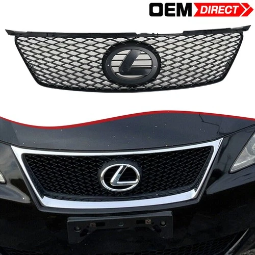 Fits 06-08 Lexus IS250 IS350 IS-F Style Front Hood Grille Honeycomb Mesh Grill