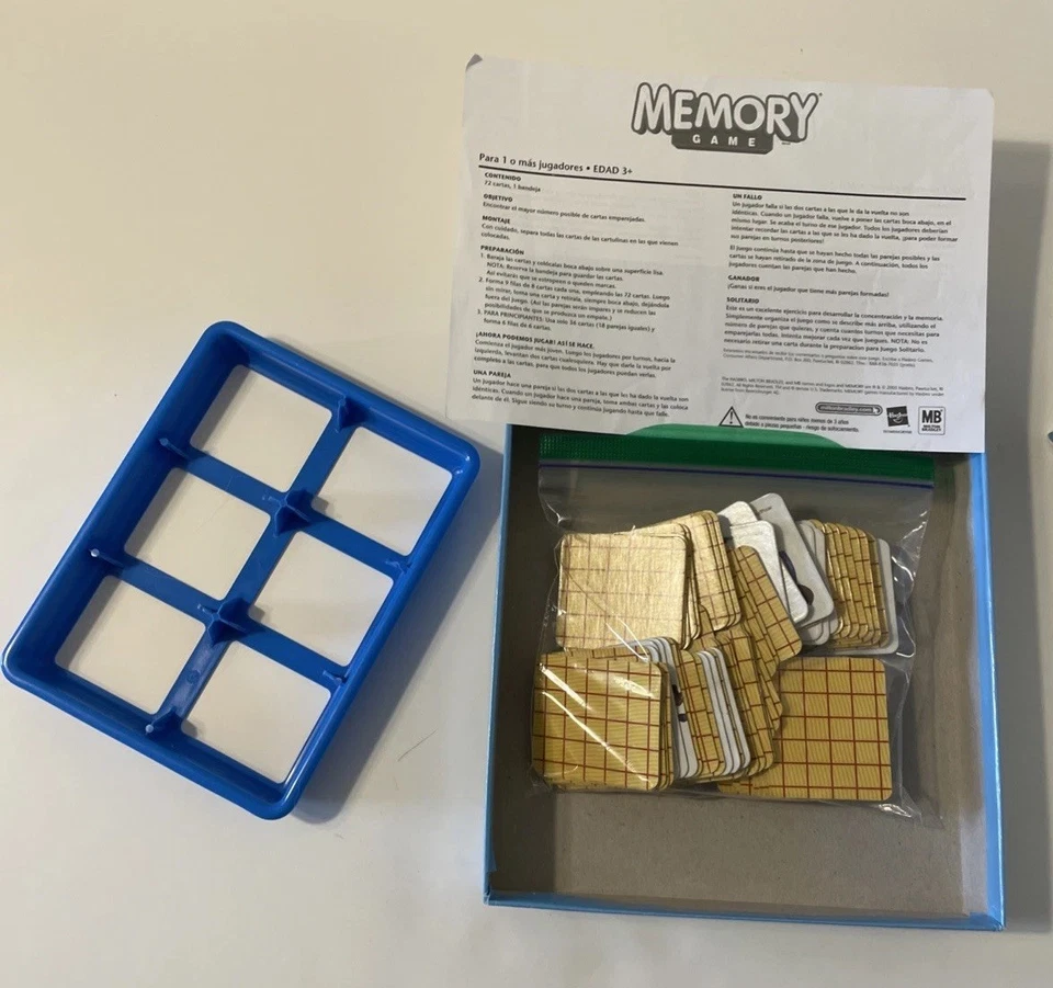 Disney Toy Story 3 Memory Game by Hasbro - 2009 Edition - Complete!  Ages 3+ - Image 3 of 3