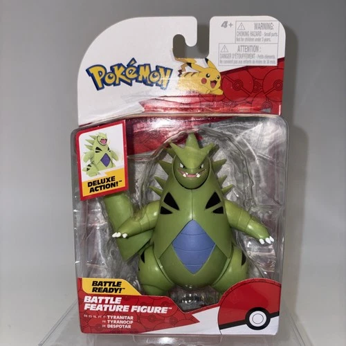 Pokemon Tyranitar 4.5 Action Figure Battle Feature 2024 NEW Jazwares - product listing photo