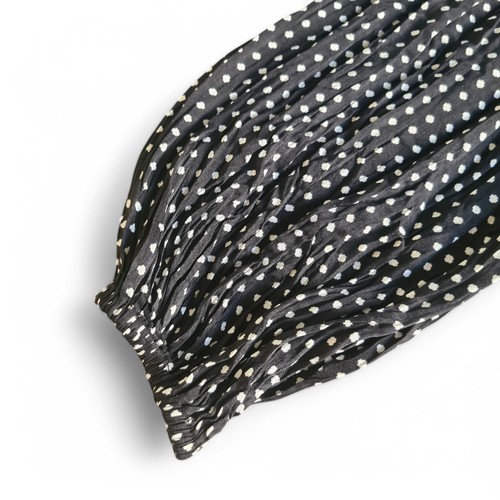 MAJE Lianito Polka Dot Ruched Blouse Top Size 1 (AU 8/US 4) Black & White - Picture 18 of 23