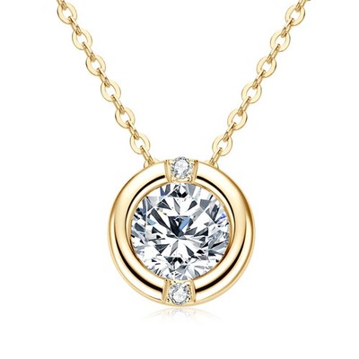 Laborgefertigter Diamant-Testpass 1,0 kt Rundschliff VVS1/D/Top