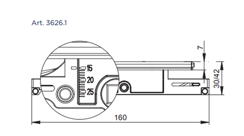 Bidirektionale Bewegung Bing Master 3626.1 Für Fensterflügel Öffnung In/Es - Bild 2 von 2