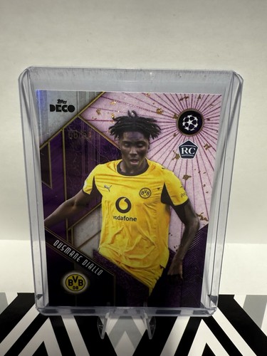 Topps Deco 25-26: Ousmane Diallo Borussia Dortmund Rookie Lânouvel Espirit /50