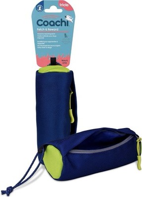 Coachi Fetch & Reward, Interactive Training Toy for Dogs and One Size, Navy 