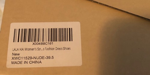Sandali donna Lala Ikai beige con cinturino e tacco EU 39,5 US 8,5-9 nuovi con scatola spedizione gratuita - Foto 4 di 6