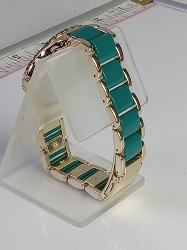 Juicy By Juicy Couture Women's Watch JC/5022 Quartz Green Gold Tone Steel 38mm - Picture 5 of 15