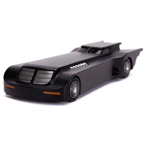 BATMOBILE ANIMATED SERIES WITH BATMAN FIGURE 1:32 Jada Toys Movie Modellino Nuov - Immagine 4 di 4