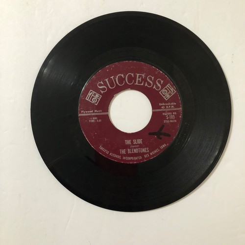 THE BLENDTONES “THE SLIDE/COME ON HOME” Success Records IOWA Soul Funk 45 RPM