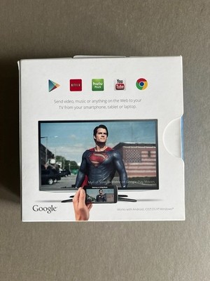 Google Chromecast (1st Generation) Streaming Media Player - H2G2