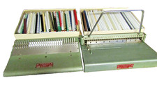 GBC Plastic Comb Binding System. BOTH machine...