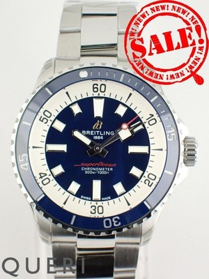BREITLING Superocean Automatic 42 Blue Dial Men's A17375E71C1A1 TO254259