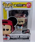 Funko Pop! Gamer Mickey #471 Disney Mickey Mouse GameStop Exclusive + Protector