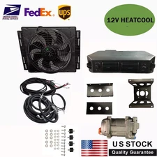 Underdash Air Conditioning 12V Conditioner Cool&Heat A/C Kit Universal Auto Car