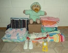 Vintage 12" Cabbage Patch Doll  with Many, MANY clothes and accessories!