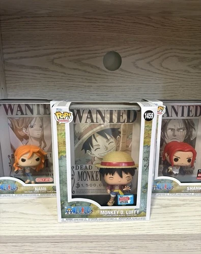 New ListingFunko Pop! One Piece Monkey D Luffy 1459 Shanks 1401 Nami 1777 Wanted Poster