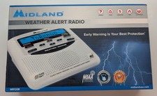 Midland WR120B NOAA Weather Alert Radio S.A.M.E. Alarm Clock Public Alert NIB