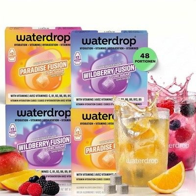 waterdrop  Mango & Beeren Fusion   48 Waterdrop Würfel