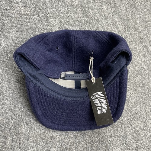 Billionaire Boys Club BBC BB Thinker Hat Cap Blue Depths 811-9808 Wool Snapback - Picture 4 of 10