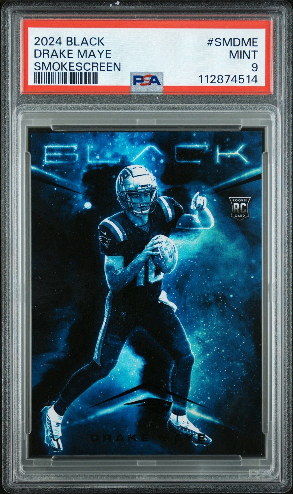 2024 PANINI BLACK SMOKESCREEN #SMDME DRAKE MAYE PSA 9 *NO POP HIGHER*