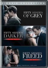 50 Shades Of Grey DVD Collection - With Unrated  Theatrical Versions