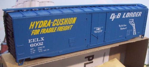 Kit Athearn 5277 HO Felix Evans Equipment 50 ft PD Box Hydra-Cushion Car #6002 | Zustand: New