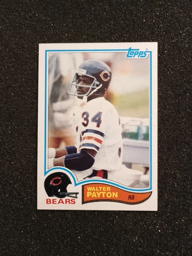 1982 Topps - Walter Payton #302: Great Centering And Condition!