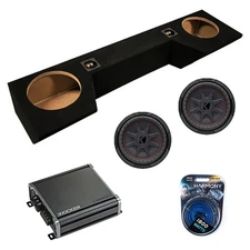 Kicker 48CWRT104 CompRT 10" Subwoofer Fits 19-25 Dodge Ram Quad Cab w/ 46CXA8001