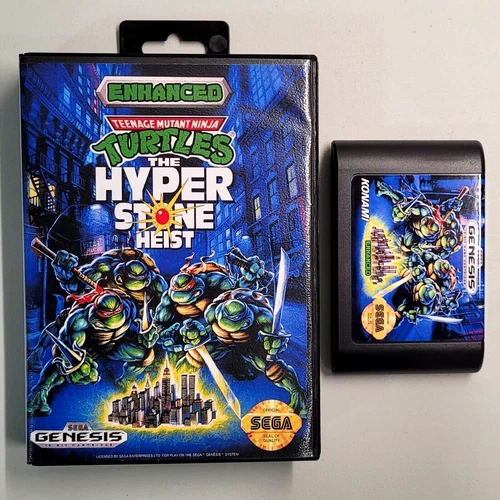 The Hyperstone Heist Enhanced DX Edition: new colors+stage select. Sega Genesis
