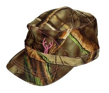 Huntworth Hunting Apparel Women’s Cadet Cap Forest Camo Outdoor Adjustable Hat