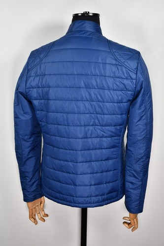 Barbour International Retail Lee Giacca Uomo Blu Trapuntata Taglia L - Foto 5 di 12
