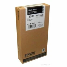 Genuine Epson T6538 Matte Black Ink Cartridge for Stylus Pro 4900