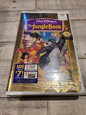 The Jungle Book (VHS, 30th Anniversary Limited Edition, Masterpiece) BRAND NEW!