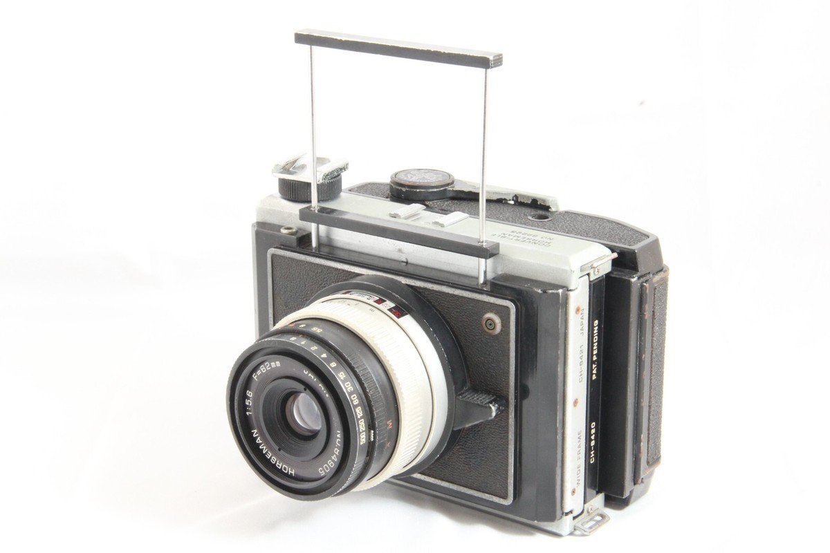 Horseman Convertible Film Camera /6x9 8 EXP/120 Roll Film Back