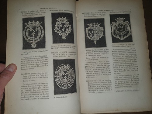 1870-3 ARMORIAL DU BIBLIOPHILE AVEC ILLUSTRATIONS VOL I COATS OF ARMS HERALDRY * - Picture 3 of 13