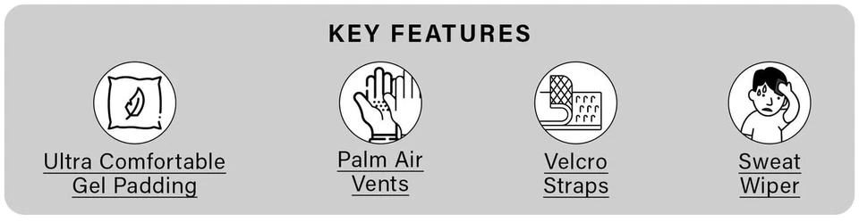 FDX New Cycling Gloves Bike Half Finger Gel Padded Fingerless Outdoor Bike Mitts - image 4 of 4