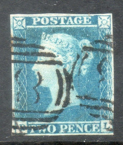 1841 SG13 14 15 2d Blue Fine used multi listing 4 margin pick stamp you want - Picture 25 of 46