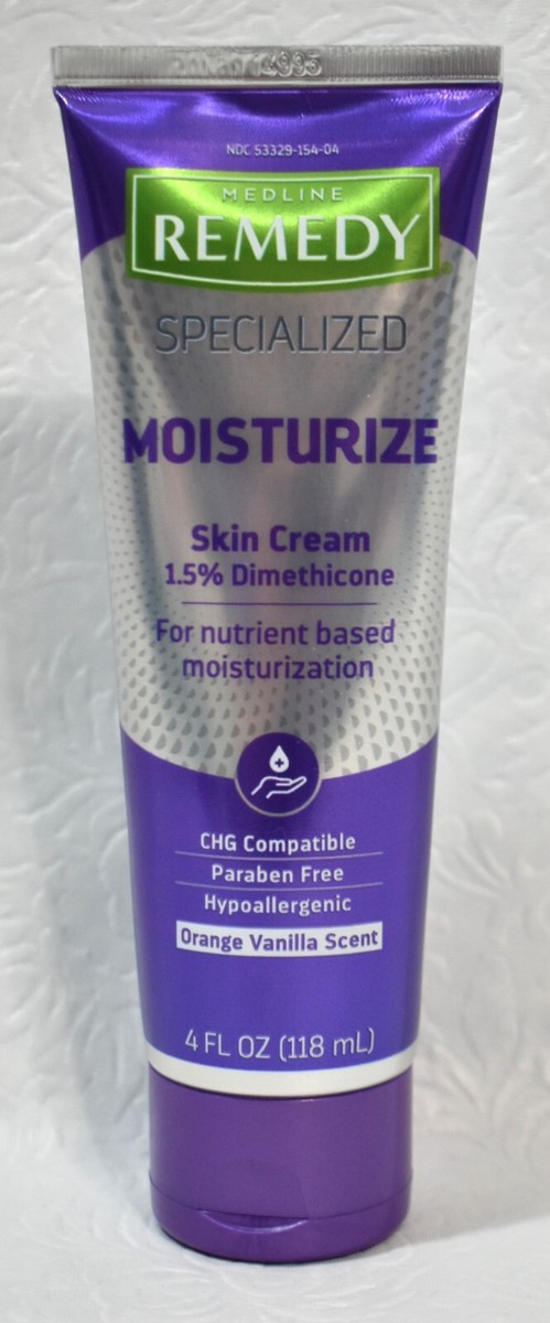 Medline Remedy Specialized Skin Cream Orange Vanilla Scent 1.5