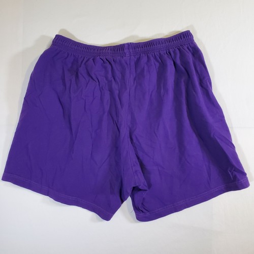 Spectator Sportswear Purple MLB Colorado Rockies VTG 90s 1997 - XL Cotton Shorts - Picture 7 of 11