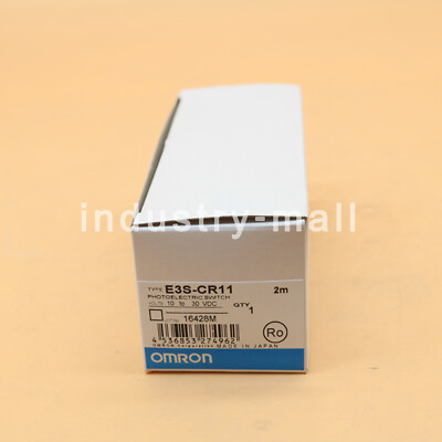 New Omron E3S-CR11 Photoelectric Switch Sensor E3SCR11 10-30VDC 2M