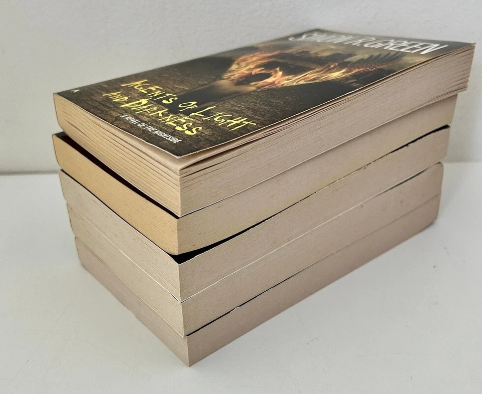 Simon R Green Nightside Paperback Lot of 5 Books #2 3 4 5 6 Ace Fantasy Foto 3 de 4