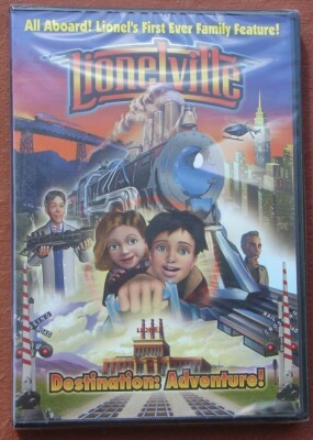 New Sealed DVD Lot of2 Family Feature Lionel Trains Lionelville Animated Cartoon