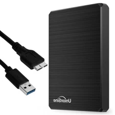 2.5" 500GB 1TB 2TB External Hard Drive HDD,USB 3.0 Store For Windows Mac TV PS4
