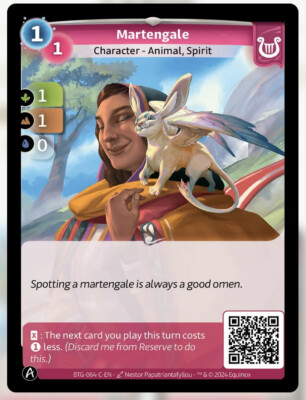 ALTERED TCG LYRA MARTENGALE PHYSICAL+DIGITAL