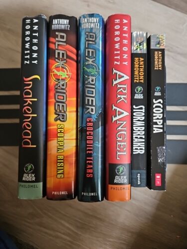 Lot of 6 alex rider series Books (4 Hardcovers & 2 Paperbacks) - Zdjęcie 1 z 2