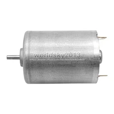 DC6V/12V/24V 6000RPM/8500RPM/12000RPM RK-370SA High Speed Carbon Brush DC Motor