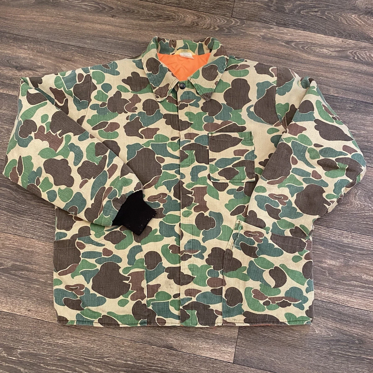 Vintage camo hunting jacket new arrivals