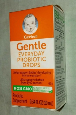 gerber gentle everyday baby probiotic drops